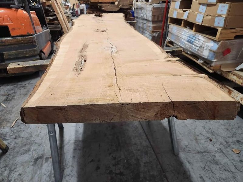 Live edge wood slabs